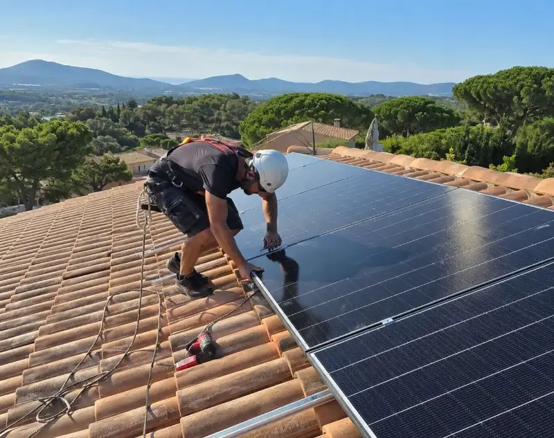 Installateur panneaux solaires Istres — pose photovoltaïque sur toiture